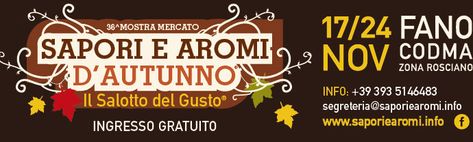 SAPORI E AROMI D’AUTUNNO